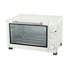 Igenix IG7161 Tabletop Mini Oven & Grill, 60 Minute Timer, White thumbnail 5