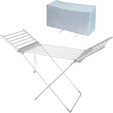 Igenix IGHA01220S Winged Electric Heated Airer, Foldable & Lightweight, Silver