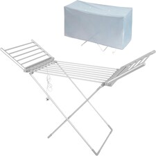 Igenix IGHA01220S Winged Electric Heated Airer, Foldable & Lightweight, Silver thumbnail 6