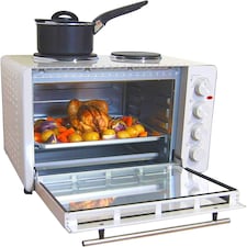 Igenix IG7145 Tabletop Mini Oven & Grill , Separate Heating Controls , White thumbnail 5