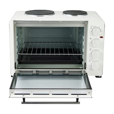 Igenix IG7145 Tabletop Mini Oven & Grill , Separate Heating Controls , White thumbnail 6