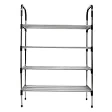 Living and Home 4-Tier Stackable Shoe Rack Organizer thumbnail 8