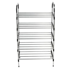 Living and Home 5-Tier Stackable Shoe Rack Organizer thumbnail 8