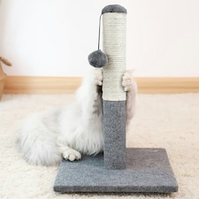 Living and Home Cat Scratching Post with Hanging Ball for Indoor Cats thumbnail 2