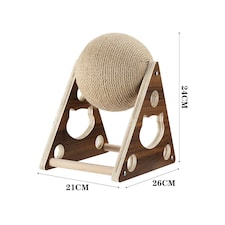 Living and Home Cat Scratching Ball Toy thumbnail 5
