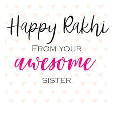 Awesome Sister Rakhi Card thumbnail 2