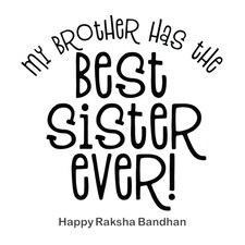 My Brother Has The Best Sister Rakhi Card thumbnail 2