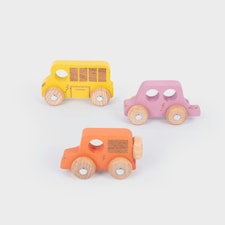 Rainbow Wooden City E-Vehicles