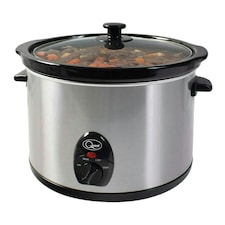 Quest Stainless Steel 5L Slow Cooker