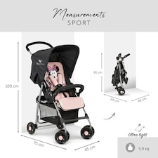 Hauck Disney Sport Pushchair - Minnie Sweetheart thumbnail 5