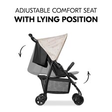 Hauck Disney Sport Pushchair - Pooh Rainbow Beige thumbnail 3