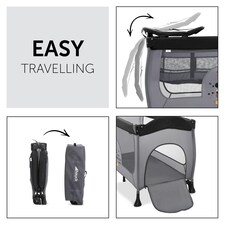 Hauck Disney Sleep N Play Center - Mickey Mouse Grey thumbnail 3