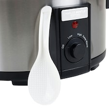 Charles Bentley 6.5L Slow Cooker Black Removable Ceramic Bowl 315W thumbnail 2