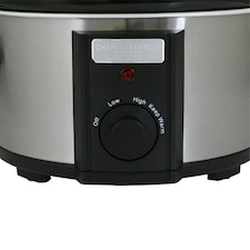 Charles Bentley 6.5L Slow Cooker Black Removable Ceramic Bowl 315W thumbnail 7