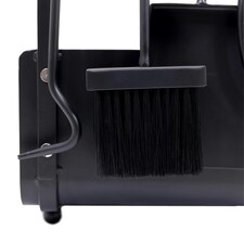 Hazel Log Holder and Fireset Tool Stand Poker Tongs Brush Coal Shovel Tool Stand thumbnail 5