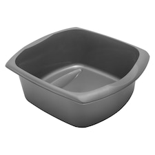 Addis Rectangular 9.5 Litre Washing Up Bowl - Grey - 31.8 x 28.2 x 13.2cm