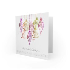 Merry Xmas Decorations Christmas Card thumbnail 2