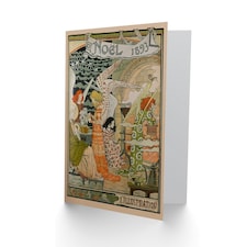 Grasset Nouveau Celebration Christmas Card thumbnail 2