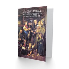 Merry Xmas Old Family Fun Christmas Card thumbnail 2