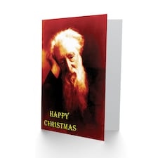 Alternative Xmas Sad Old Man Funny Christmas Card thumbnail 2