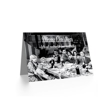 Xmas Cast Horror Film Fun Christmas Card thumbnail 2