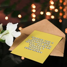 Witchy Pun Wishes Fun Funny Joke Humour Woman Halloween Her Card thumbnail 4