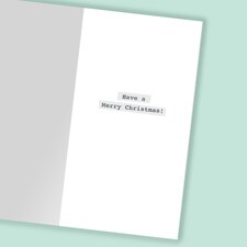 Merry Christmas Brother I’m Smiling Because You’re My Brother... Brother Christmas Card thumbnail 3