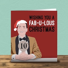 Wishing You A Fab-u-lous Christmas Craig Revel Horwood Christmas Card