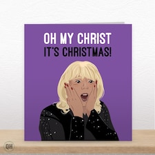 Oh My Christ It's Christmas - Pamela Christmas Card thumbnail 2