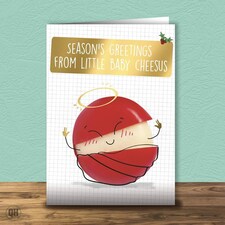 Mary Berry You Saucy Little Pud - Christmas Card thumbnail 3