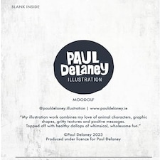 Moodolf - Funny Christmas Card By Paul Delaney thumbnail 2