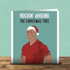 The Rock Christmas Card - Rockin Around The Christmas Tree