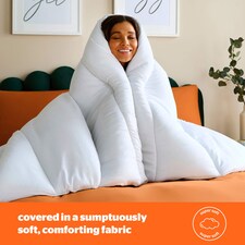 Silentnight Warm And Cosy Double Decker Duvet - 18 Tog | White | King thumbnail 5