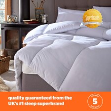 Silentnight Warm And Cosy Double Decker Duvet - 18 Tog | White | King thumbnail 7