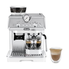 Delonghi La Specialista Arte Bean to Cup Manual Coffee Machine, White