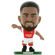 Arsenal FC Jorginho SoccerStarz Football Figurine - White/Red/Green - One Size