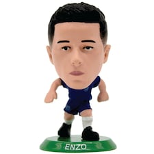 Chelsea FC Enzo Fernandez SoccerStarz Football Figurine - Blue/Red/Gold - One Size
