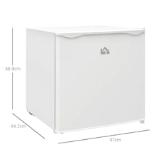 HOMCOM 35L Tabletop Freezer with Adjustable Temperature White thumbnail 3