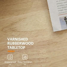 Kitchen Island Storage Cabinet Rolling Trolley with Wood Top, 3-Tier Spice Rack thumbnail 5