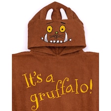 The Gruffalo Childrens/Kids Towel Poncho - Brown - One Size thumbnail 3