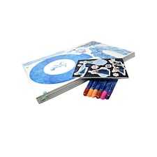 Frozen 2 Childrens/Kids Build Your Own 3D Ice Castle - Blue - One Size