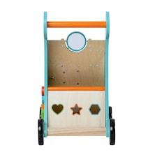 Teamson Kids Preschool Play Lab Safari Animal Toddler Walker & Activity Station, Multi thumbnail 5