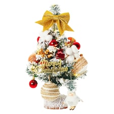 Living and Home Tabletop Christmas Tree With LED Lights - 45cm