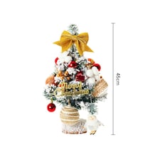 Living and Home Tabletop Christmas Tree With LED Lights - 45cm thumbnail 5
