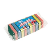 Pack of 20 Sponge Scourer | Multi