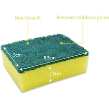 Pack of 20 Sponge Scourer | Multi thumbnail 4