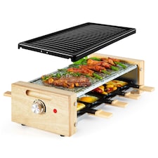 VonShef Raclette Grill Stone Electric for 8 Person 1200W