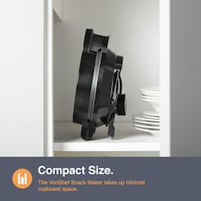 VonShef 3 in 1 Waffle Maker with Removable Plates 800W thumbnail 4