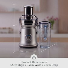 Sage the Nutri Juicer Cold XL, Brushed Stainless Steel thumbnail 6