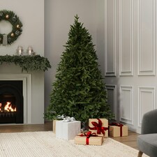 Charles Bentley Luxury 8ft Faux Nordic Spruce Hinged Christmas Tree Artificial thumbnail 4